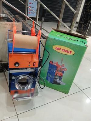 Customizable Cup Manual Rolls Film Sealing Machine for Boba - thumbnail 2