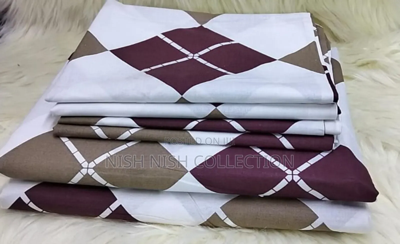 Both Print Pattern Cotton Bedsheet