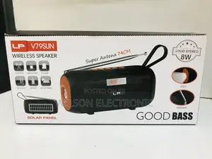 Wireless Fm Radio. Solar Radio.