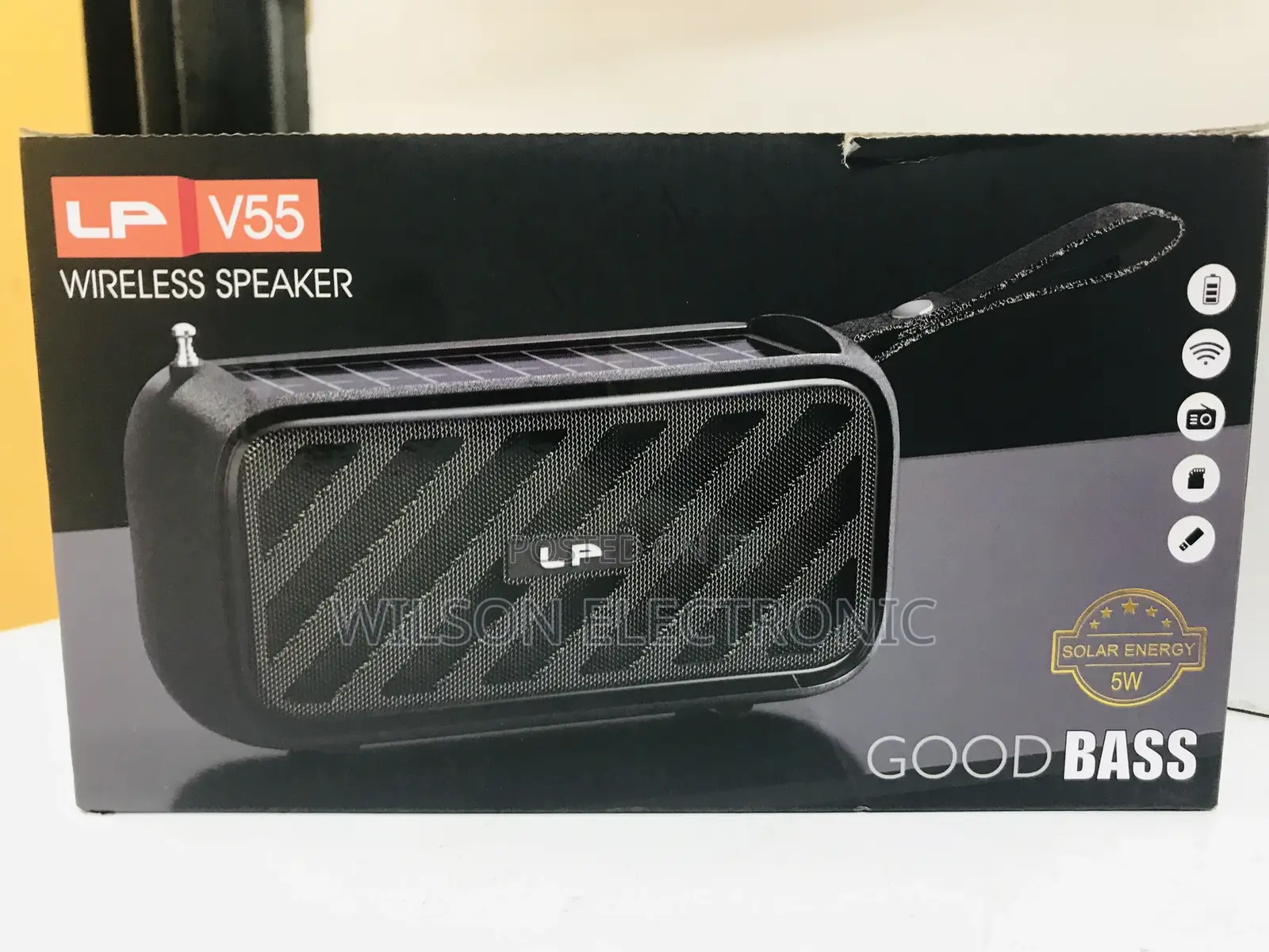Lp V55 Wireless Mini Solar Fm Radio