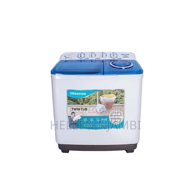 Hisense 13.5kg Semi-Automatic Twin Tub Washing Machine