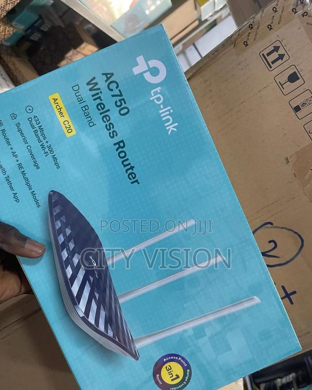 Tp-Link Ac750 Wireless Dual Band Router - Tl-Archer C20 - main view