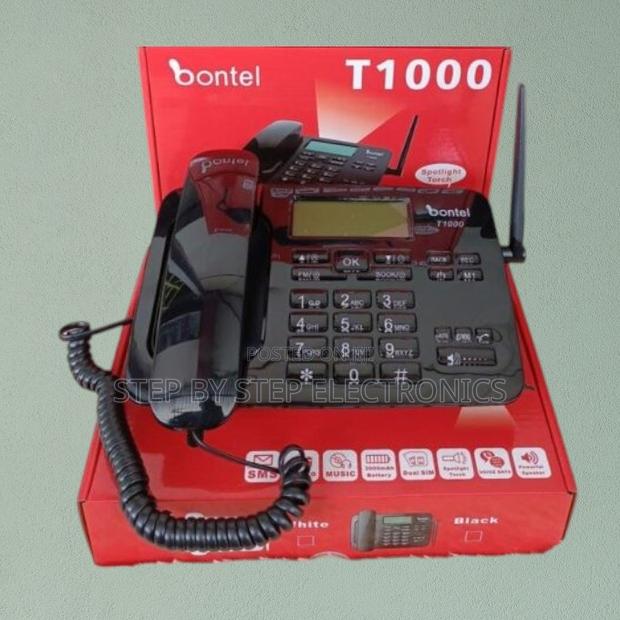 Bontel T1000 Hotel, Office Desktop Phone With Dual Sim Slot