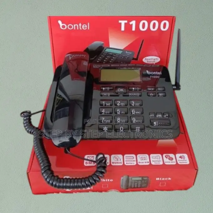 Bontel T1000 Hotel, Office Desktop Phone With Dual Sim Slot