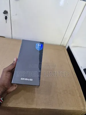 New Samsung Galaxy S20 Ultra 5G 128 GB White