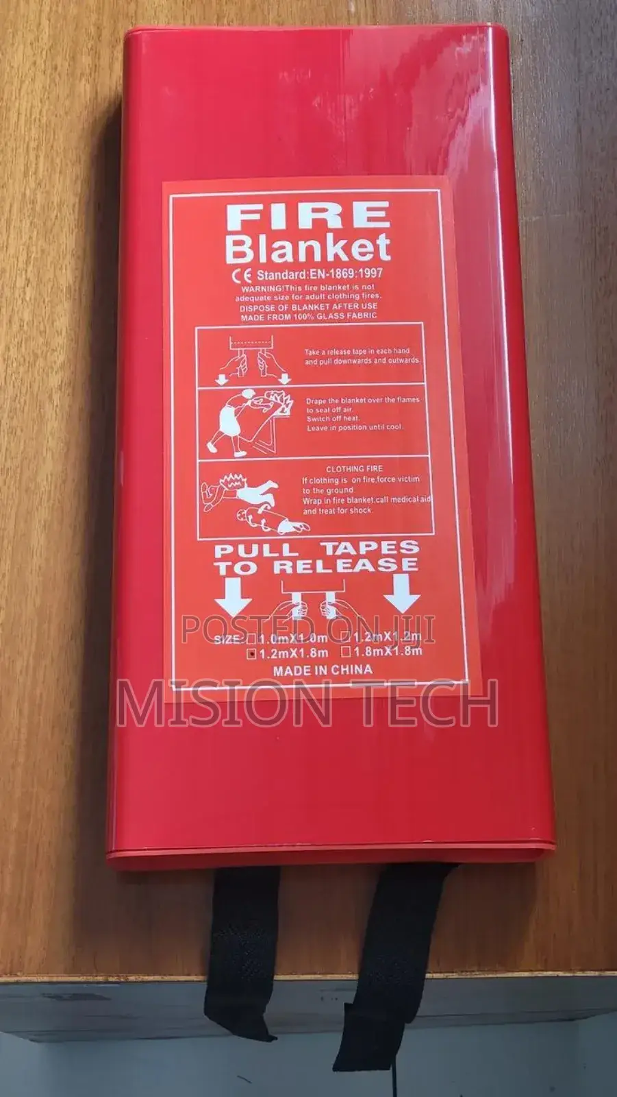 Fire Blanket 1.2m X 1.2m*****