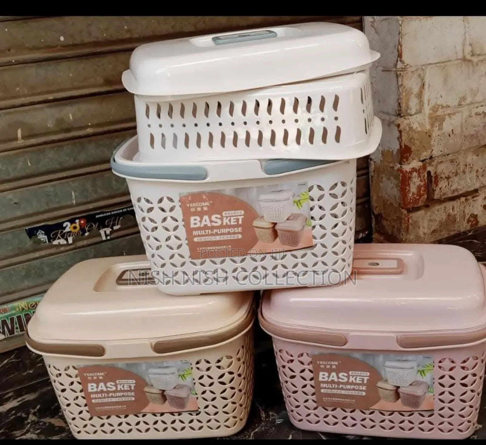 2 in 1 Picnic Basket / Kids Storage Organizer