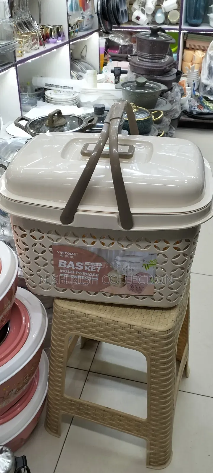 2 in 1 Picnic Basket / Kids Storage Organizer