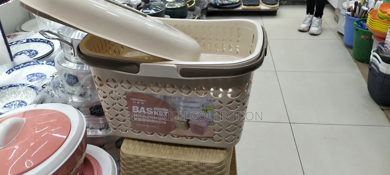 2 in 1 Picnic Basket / Kids Storage Organizer