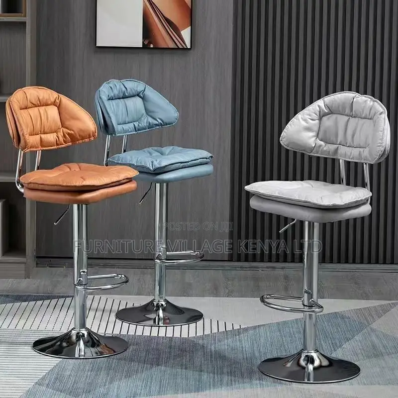 Office Stool: Swivel Modern Office Stool With Oval Seat