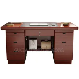 Office Desk: Thickened Financial Director's 1.4 Meter Desk
