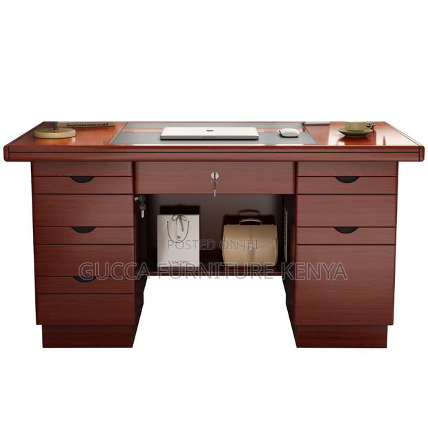 Office Desk: Thickened Financial Director's 1.4 Meter Desk - thumbnail 2