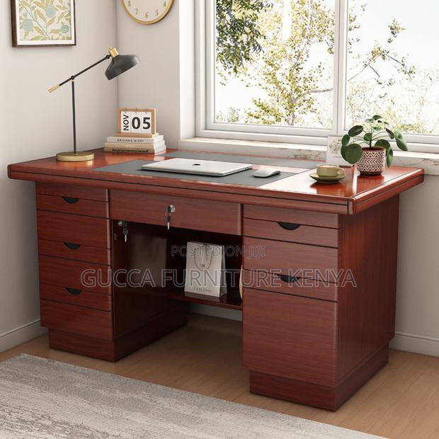 Office Desk: Thickened Financial Director's 1.4 Meter Desk - thumbnail 4