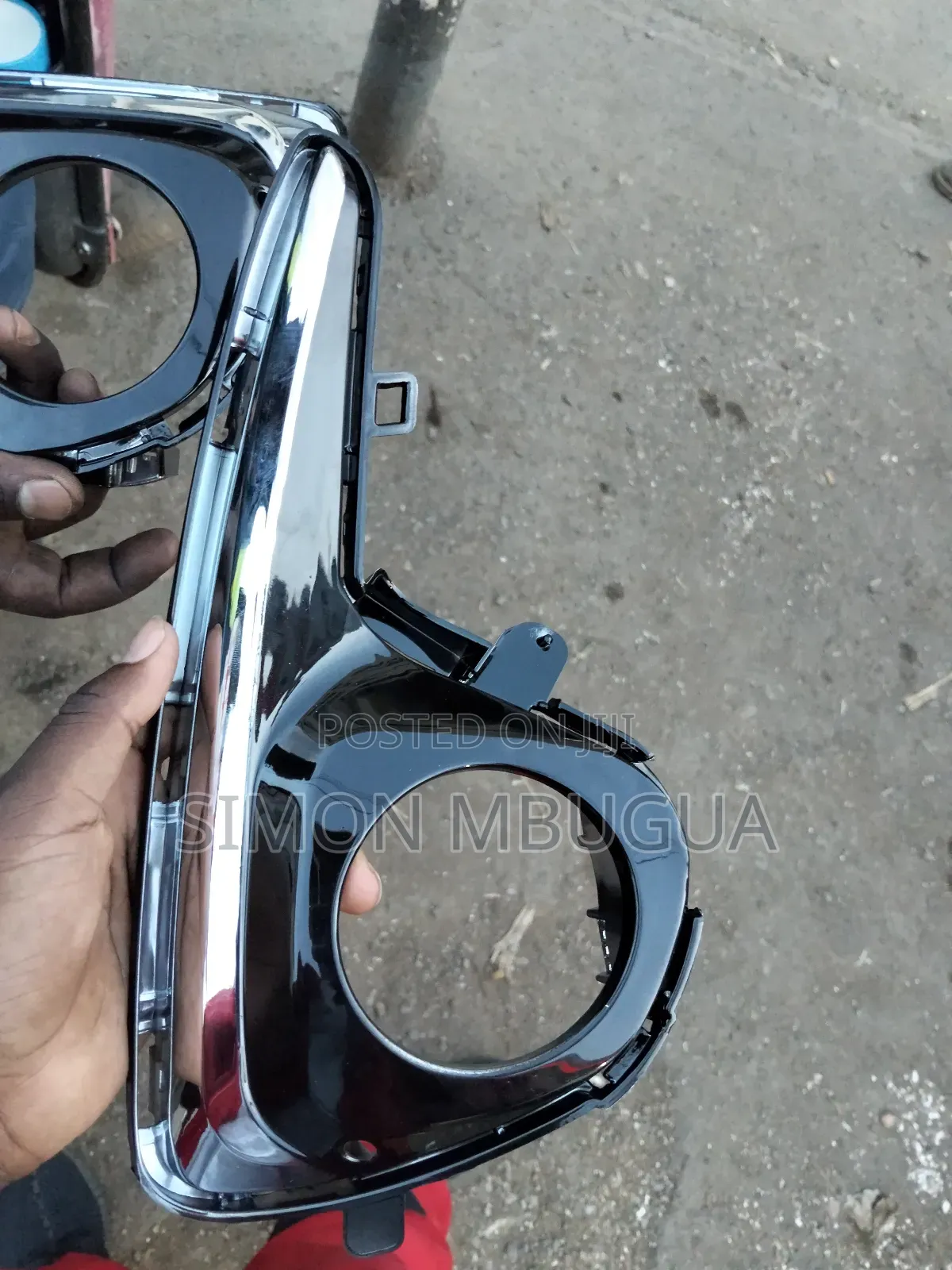 Toyota Vitz 2017 Foglight Covers