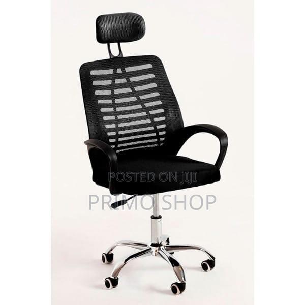 Office Chair; Back Comforting Strong Fabric Office Chair
