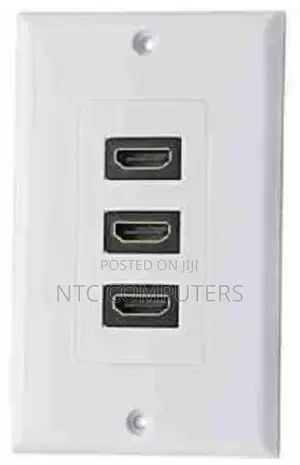 3 Port Multi-Function Faceplate Only