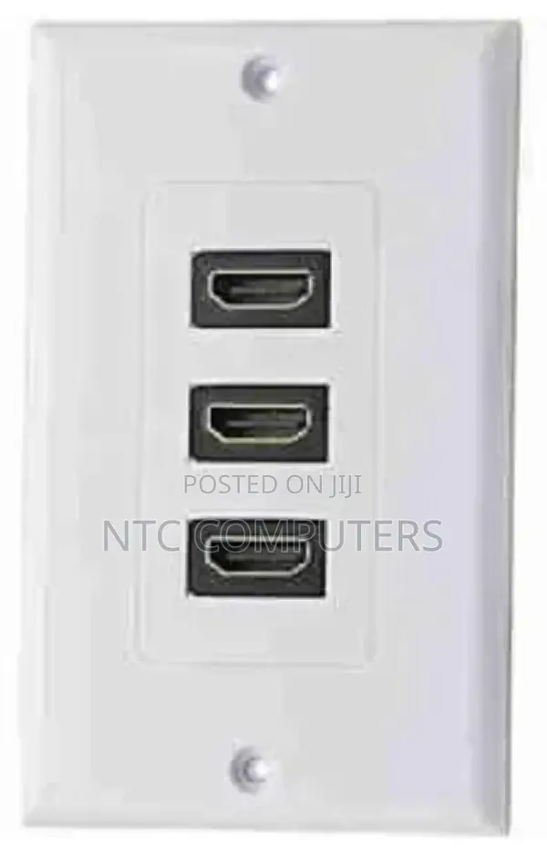 3 Port Multi-Function Faceplate Only