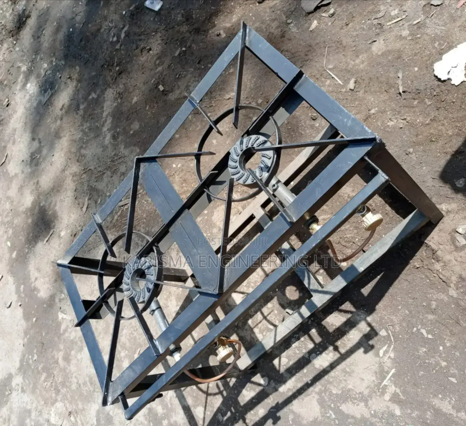 Mild Steel 2 Burner Cooker