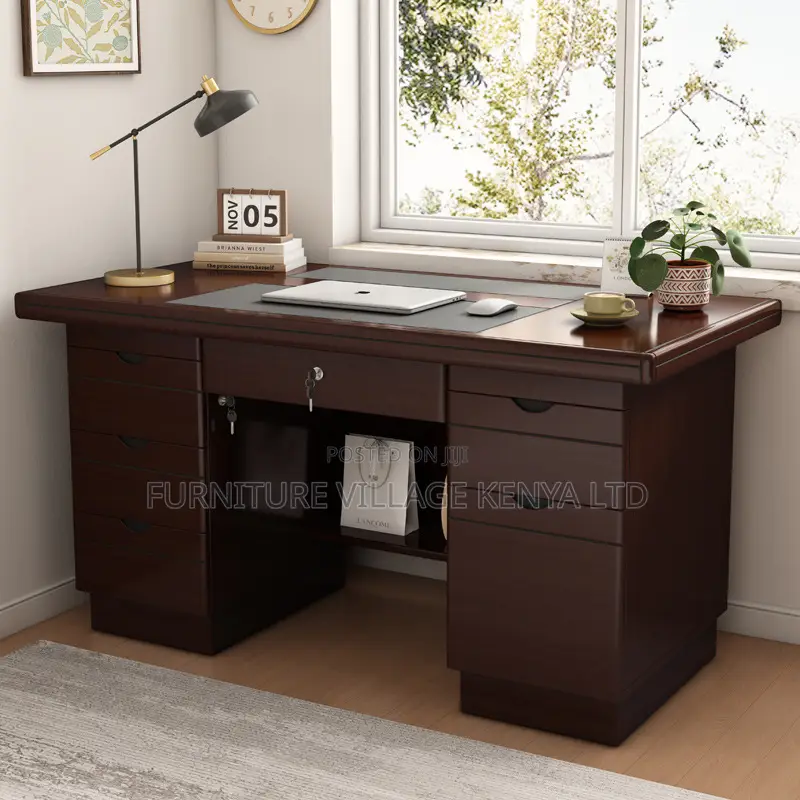 Office Desk:1400mm Strengthened Office Desk for Executives