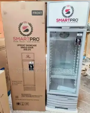 Smartpro Showcase Fridge 209l Display Refrigerator