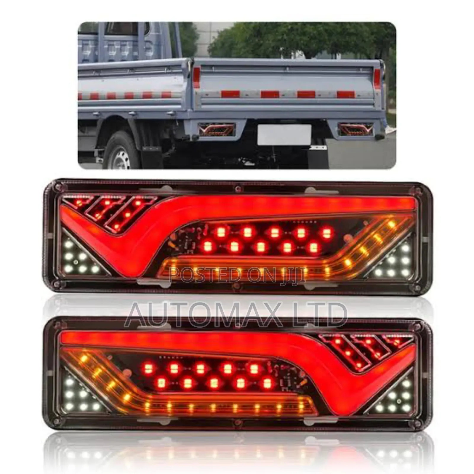 2x Toyota Land Cruiser Rear Led Aftermarket Tailights