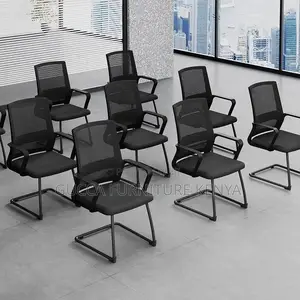 Office Chair: Staff Simple Conference Stylish Mesh Chair