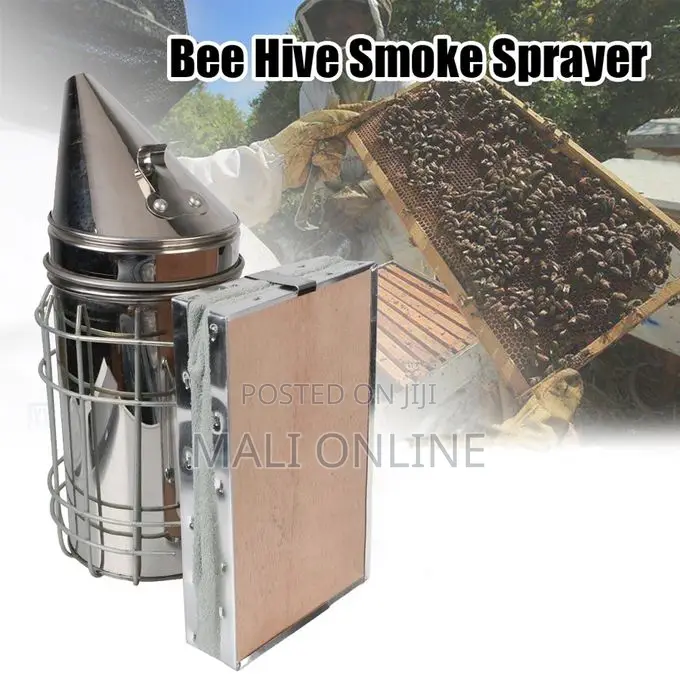 Stainless Steel Bee Smoker 11” With Heat Shield