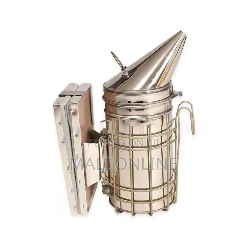 Stainless Steel Bee Smoker 11” With Heat Shield