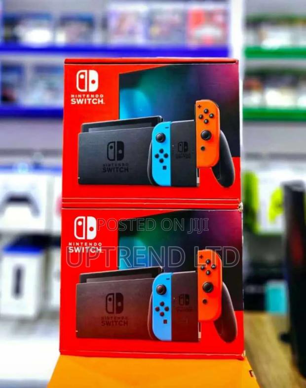 Black Brand New Nintendo Switch - main view