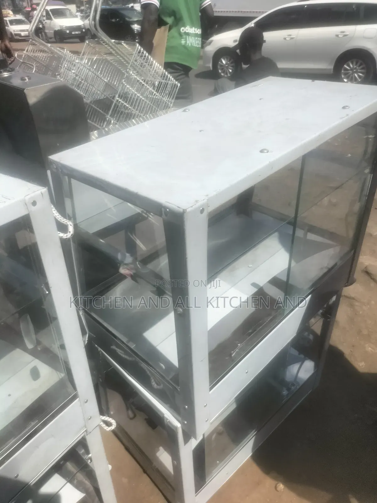Glossy Long Lasting Food Warmer Display