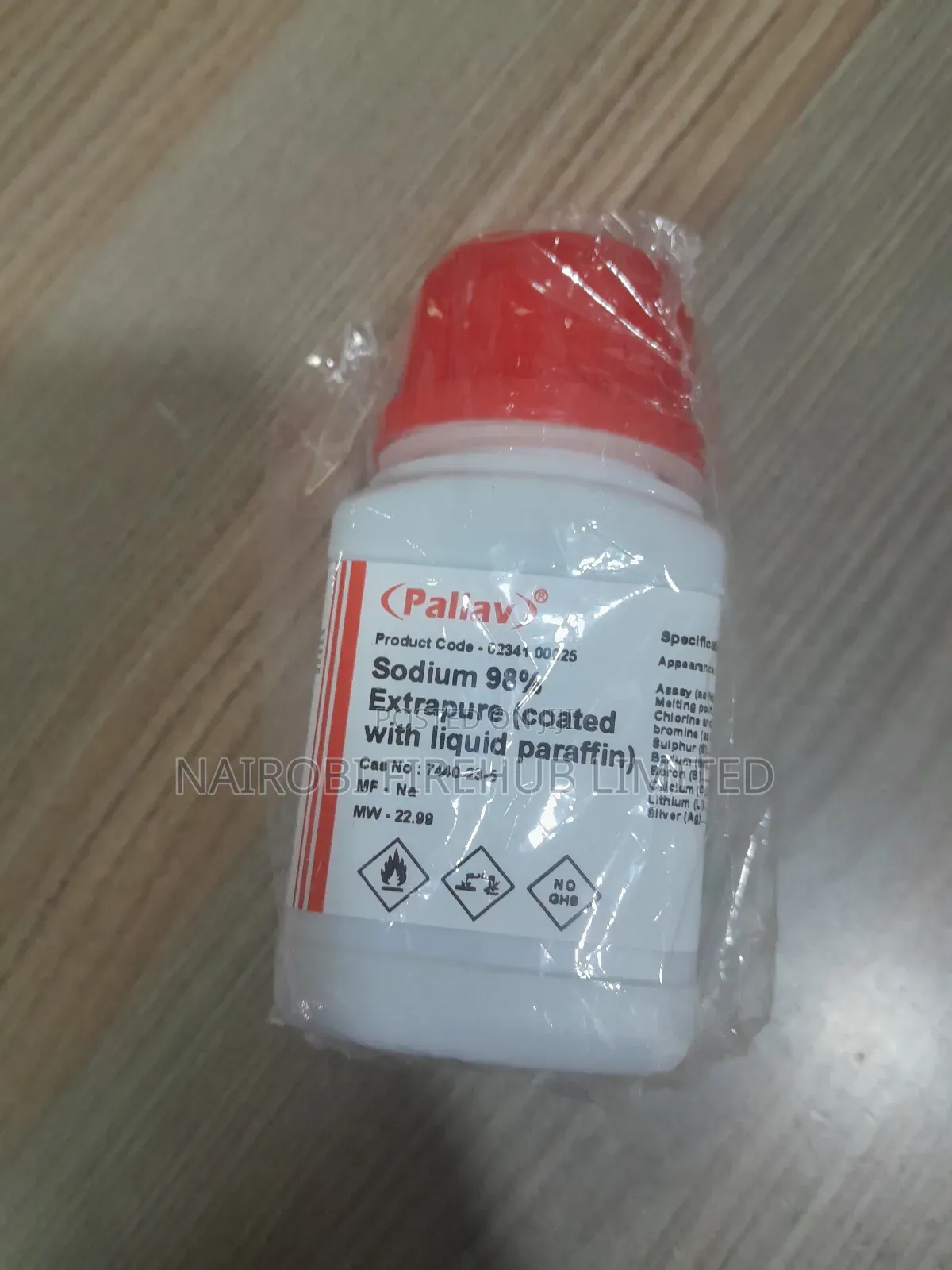 Sodium Metal for School Lab
