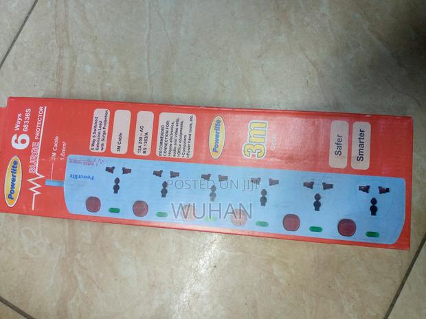 Powerlite 6 Way Extension With Surge Protector,Warranty