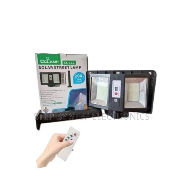 Super Bright 200watts Motion Sensor Solar Street Lamp