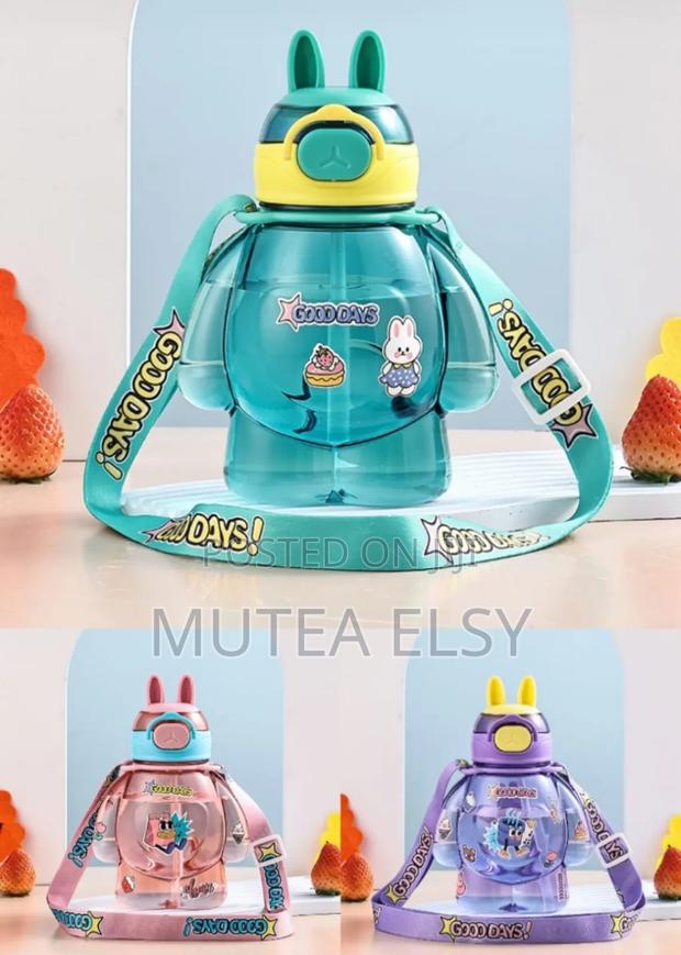 Peach Kids Water Bottles - thumbnail 4