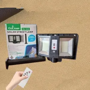 Aluminium Casing 200watts Motion Sensor Solar Street Lamp