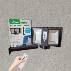 Energy Saving 200watts Motion Sensor Solar Street Lamp