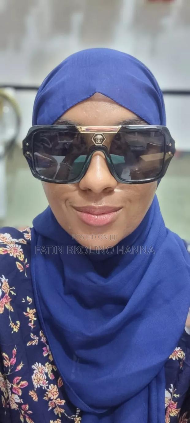 Black Versace Unisex Sunglass - main view