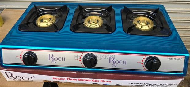 Roch 3 Burner Tabletop Stainless Cooker