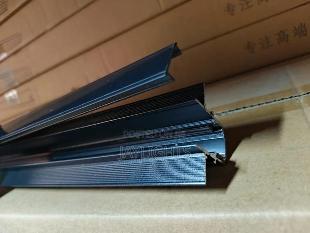 Recessed Mounted Black White Magnetic Track Rail 2meter - main view