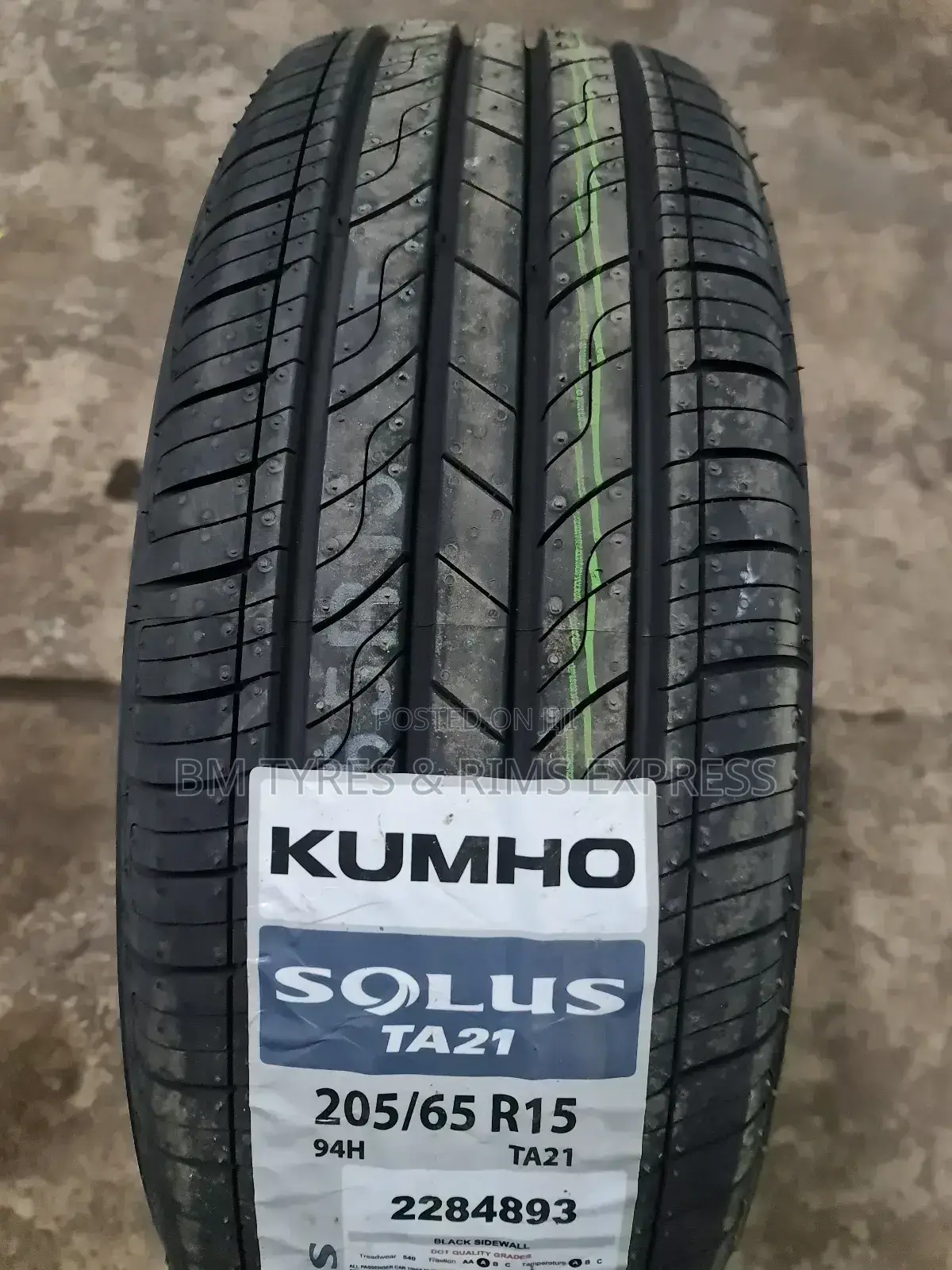 205 /65 R15 Khumo (Korea)