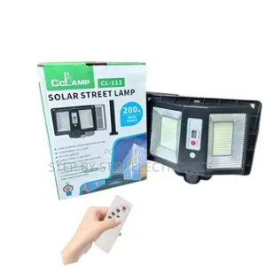 200watts Motion Sensor Solar Energy Powered Street Lamp