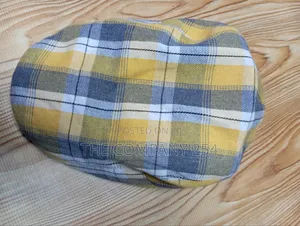 Quality Denim Checked Unisex Adjustable Kangal Hats Caps