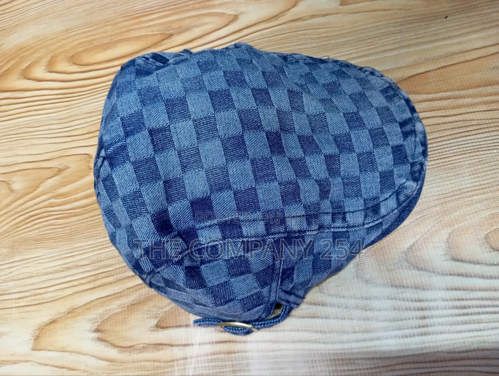 Quality Denim Checked Unisex Adjustable Kangal Hats Caps