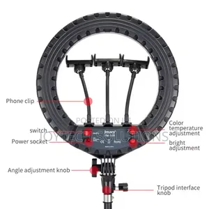 Portable High Quality Fm-14 Inches Ring Light With a Tripod