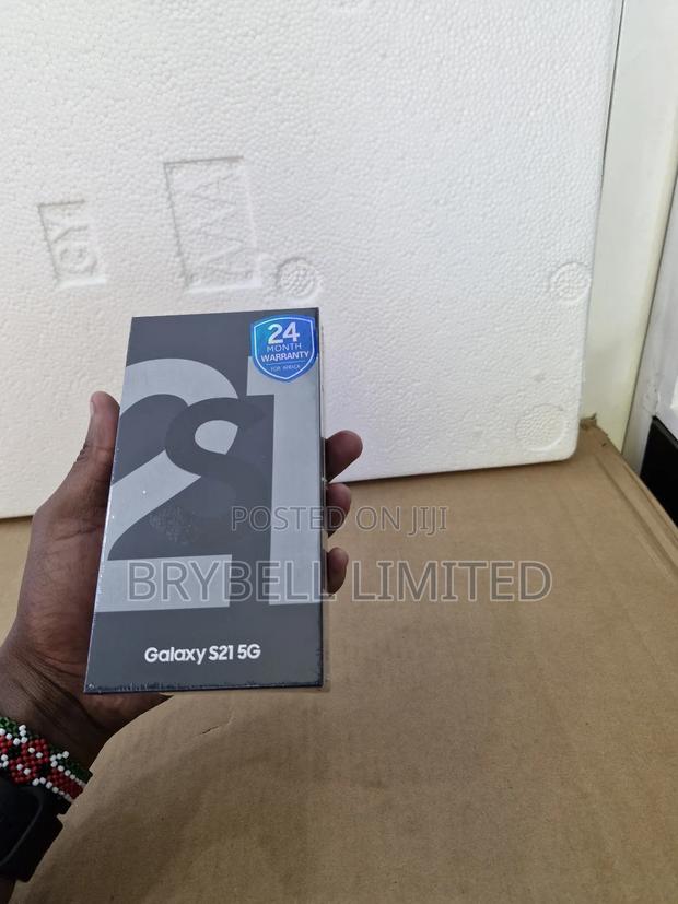 New Samsung Galaxy S21 5G 256 GB Black - main view