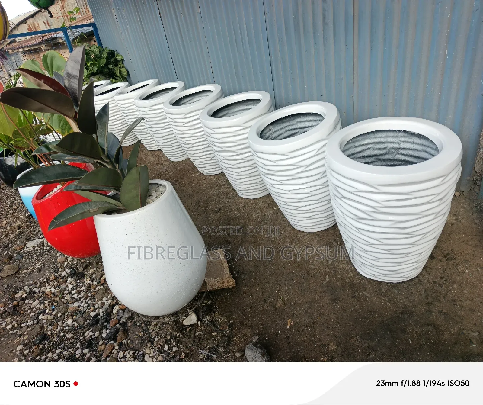 Fibreglass Flower Pots ( Maggie Fibre Pots)