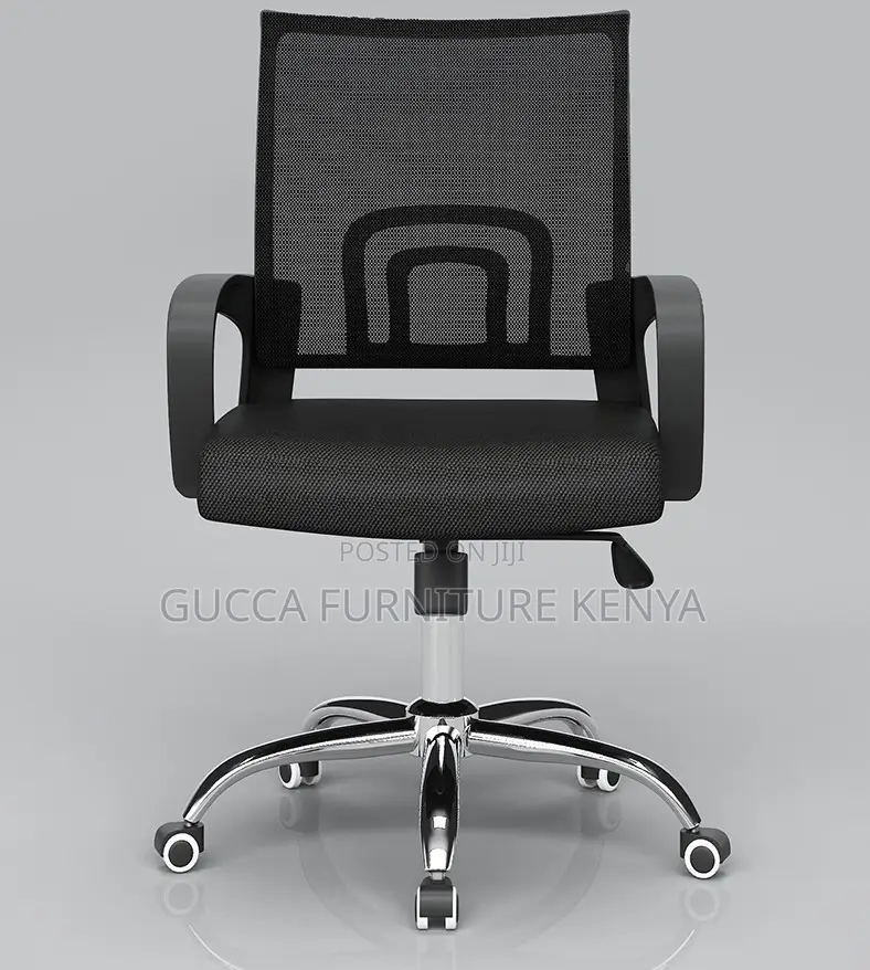 Office Chair:Staff Computer Simple Boss Meeting Chair-Swivel