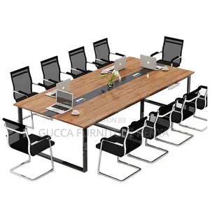 Office Table: 2400mm Small Panel Training/Meeting Table