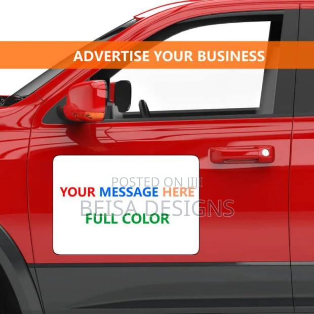 Magnetic Car Sticker - thumbnail 2