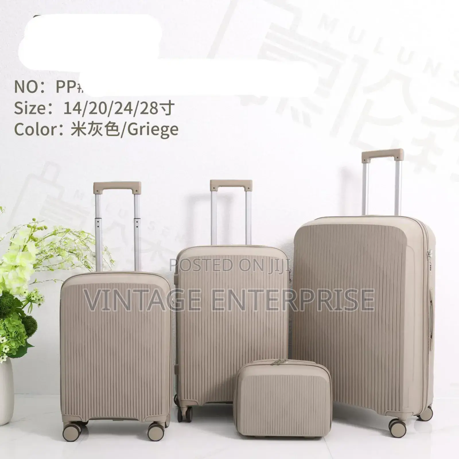 4in1 Luxurious Suitcase